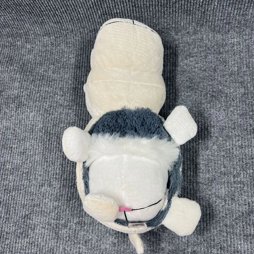 Just Play FlipaZoo 2 in 1 Plush 20” White Polar Bear Poppi/Gray Husky‎ Dog Asher